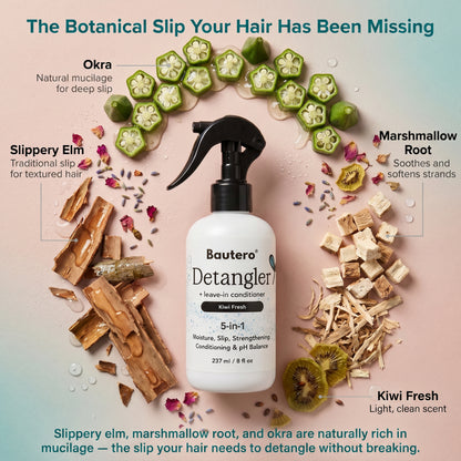 Bautero Detangle Ritual Kit | Brush + Spray
