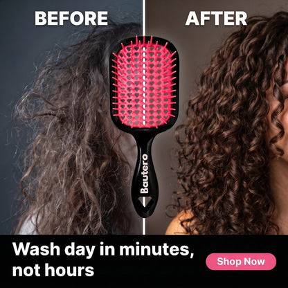 Bautero Detangler Brush – For Curly & Thick Hair
