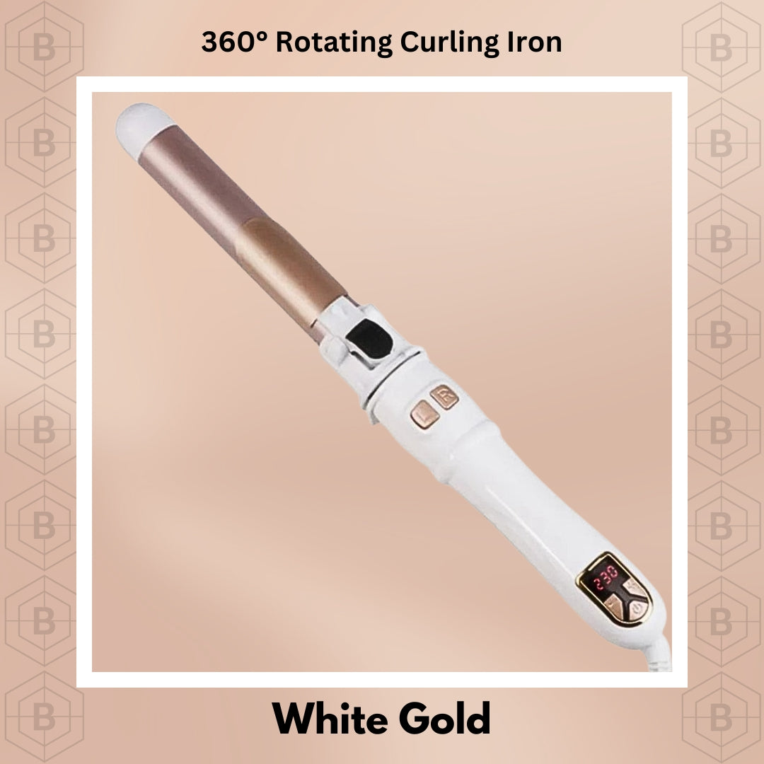 360° Rotating Curling Iron