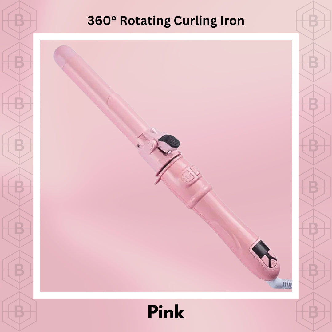 360° Rotating Curling Iron