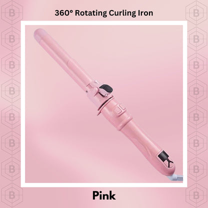 360° Rotating Curling Iron