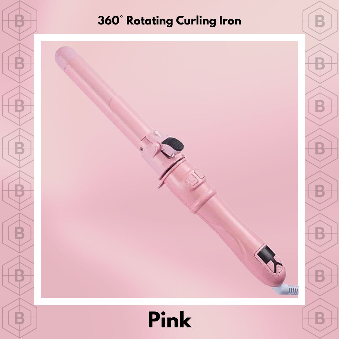 360° Rotating Curling Iron