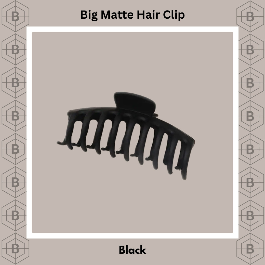 Big Matte Hair Clips