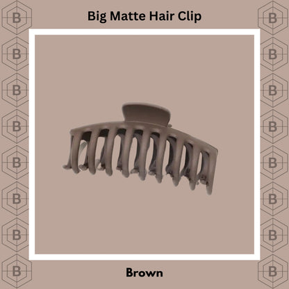 Big Matte Hair Clips