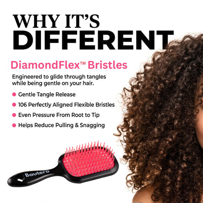 Bautero Detangler Brush – For Curly & Thick Hair