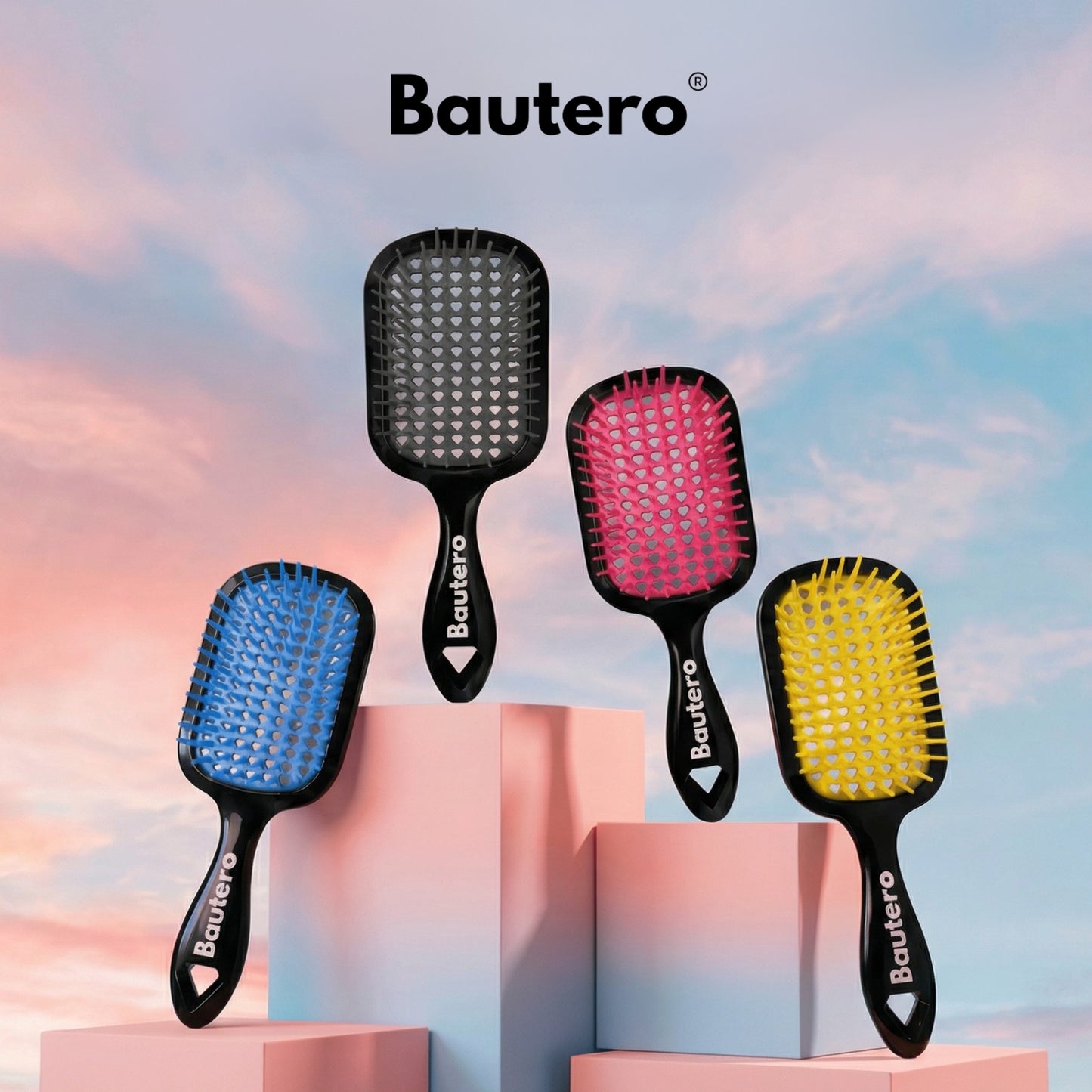 Bautero Detangler Brush – For Curly & Thick Hair
