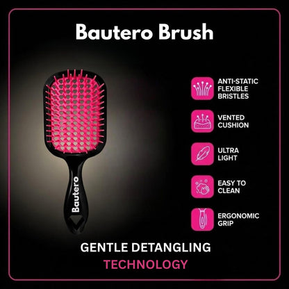 Bautero Detangler Brush – For Curly & Thick Hair