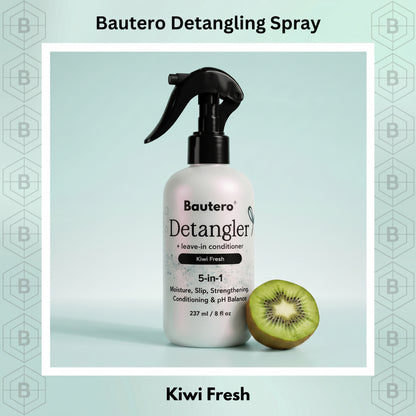 Bautero Detangling Spray + Leave-in Conditioner - 8oz