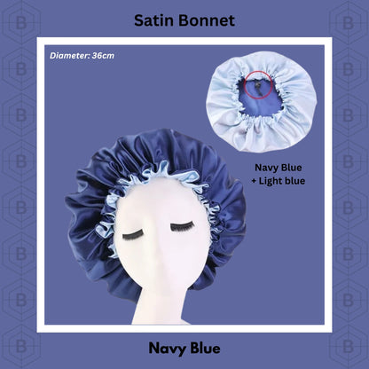 Satin-Bonnet-Navy-Blue