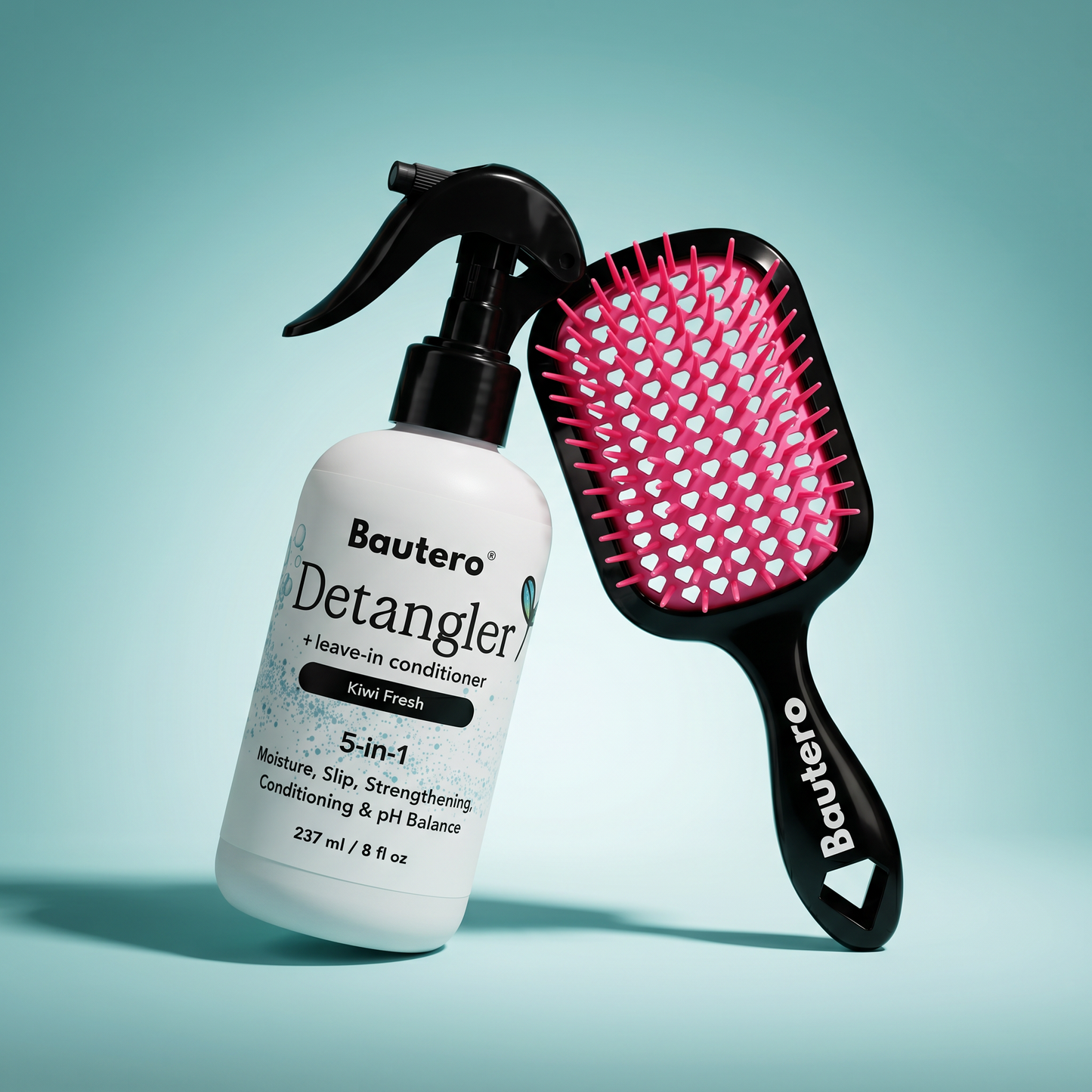 Bautero Detangle Ritual Kit | Brush + Spray