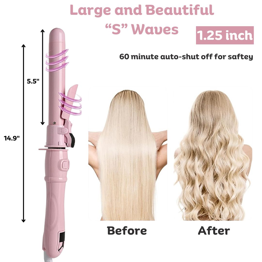 360 Rotating Curling Iron